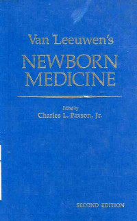 Newborn Medicine Van Leeuwen's