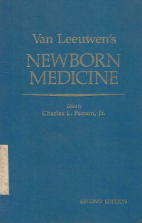 Newborn Medicine Van Leeuwen's