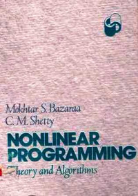 Nonlinear Programming Theory and Algorthms