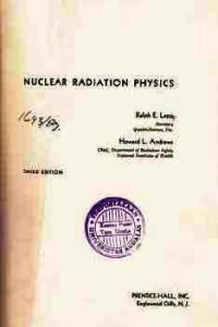 Nuclear Radiation Physics