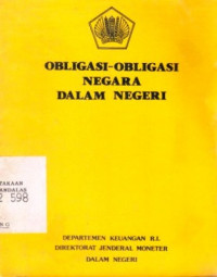 Obligasi-Obligasi negara dalam negeri