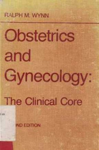 Obstetrics And Gynecology  The Clinical Care