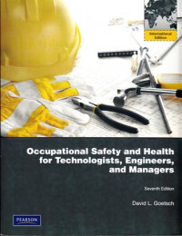 Occupational Safety and Health for Technologists Engineers and Managers