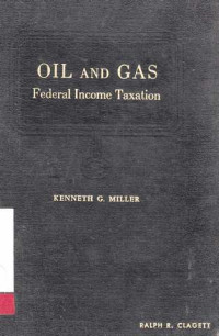 Oil and Gas  Federal Income Taxation