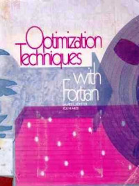 Optimization techniques:with Fotran