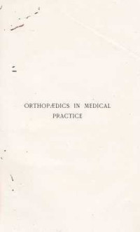 Orthopaedics In Medical Practice