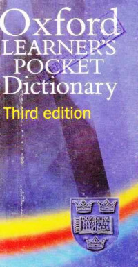 Oxford Learner's Pocket Dictionary