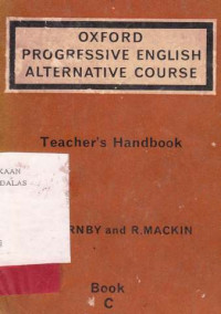 Oxford Progressive English Alternative Course book c