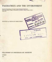 PAEDIATRICS and the Environment