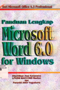 Panduan Lengkap : Microsoft Word 6.0 For Windows