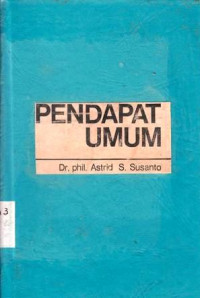 Pendapat umum