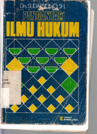 Pengantar Ilmu Hukum