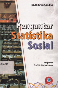 Pengantar Statistika Sosial