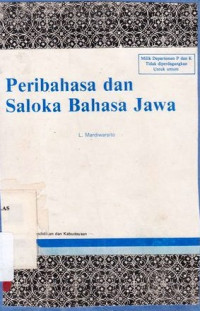 Peribahasa dan Saloka bahasa Jawa