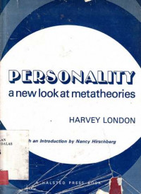 PERSONALITY  a New Look At Metatheories