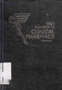 The Year Book Of Clinical Pharmacy 1981