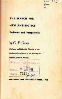 The Search For New Antibiotics  Problems And Perspectives