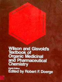 Texbook Of Organic Medicinal And Pharmaceutical  Chemistry