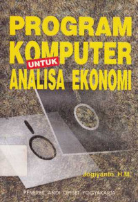 Program Komputer Untuk Analisa Ekonomi