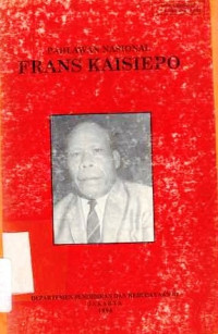 Pahlawan Nasional Frans Kaisiepo