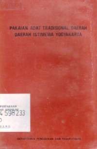 Pakaian Adat Tradisional Daerah Istimewa Yokyakarta