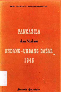 Pancasila Dan/ Dalam Undang- Undang Dasar 1945