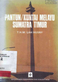 Pantun/Kuntai Melayu Sumatera Timur