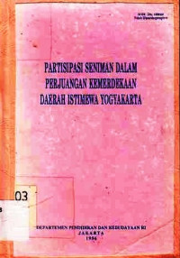 Partisipasi Seniman Dalam Perjuangan Kemerdekaan Daerah Istimewa Yogyakarta