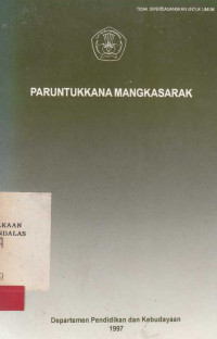 Paruntukkana Mangkasarak / Sahabuddin Nappu; Nasrudin