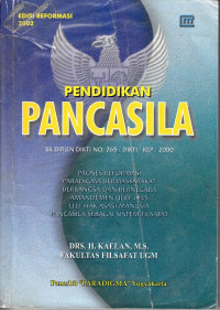 Pendidikan Pancasila SK DIRJEN DIKTI NO.265 / DIKTI / KEP / 2000