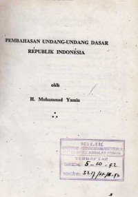 Pembahasan Undang-Undang Dasar 1945