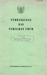 Pembangunan DAn Pemilihan Umum