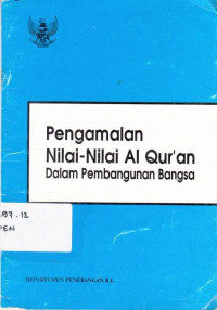 Pengamalan Nilai-Nilai Alquran : Dalam pembangunan bangsa