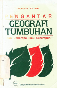 Pengantar Geografi Tumbuhan dan Beberapa Ilmu Serumpun