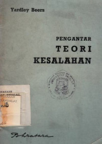 Pengantar Teori Kesalahan