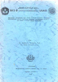 Pengaruh Pengapuran dan Pupuk Kandang Kambing Terhadap Pertumbuhan Bibit Kapulaga (Amomum Cardamomum Willd.) di Bawah Tegakan Pinus Merkusii