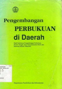 Pengembangan Perbukuan Di Daerah