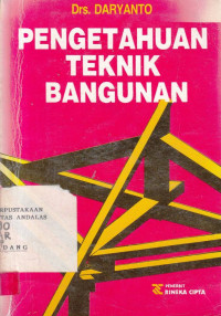 Pengetahuan Teknik Bangunan