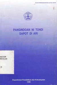 Pangindoan Ni Tondi Dapot Di Ari