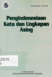 Pengindonesiaan Kata Ungkapan Asing