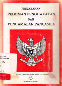 Penjabaran Pedoman Penghayatan Dan Pengamalan Pancasila