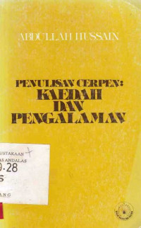 Penulisan Cerpen : Kaedah dan Pengalaman