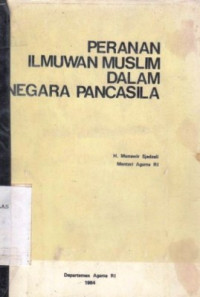 Peranan ilmuwan muslim dalam negara Pancasila