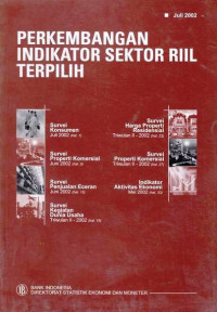 Perkembangan Indikator Sektor Riil Terpilih Desember 2002