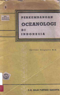 Perkembangan oceanologi di Indonesia 3