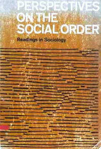 Perspectives on The Social Order  Readings in Sociology