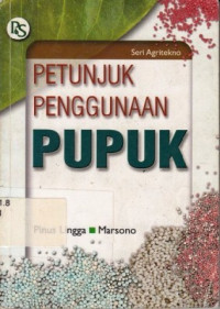 Petunjuk Penggunaan Pupuk