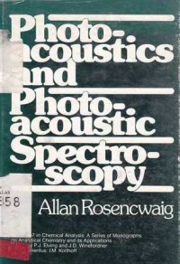 Photoacoustics And Photoacoustic Spectroscopy