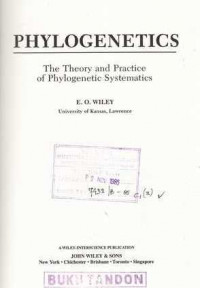 Phylogenetics : The Theory And Practice Of Phylogenetic Systematics