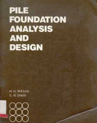 Pile Poundation Analysis and Design